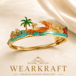 Tropical Paradise Statement Bangle