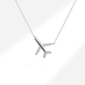 925 Sterling SilverAirplane Pendant Chain