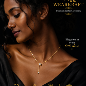 Pearl Barrel & Crystal Drop Pendant Necklace