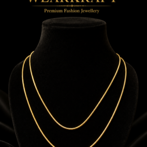 Dual-Layer Gold-Tone Chain Necklace