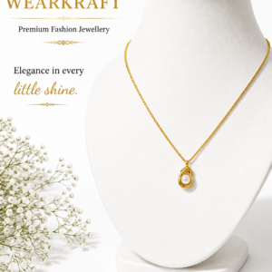Pearl Nest Gold-Tone Pendant Necklace