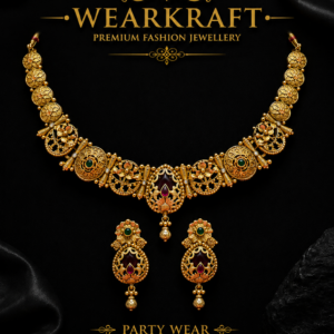 Antique Traditional Necklace & Earrings Set