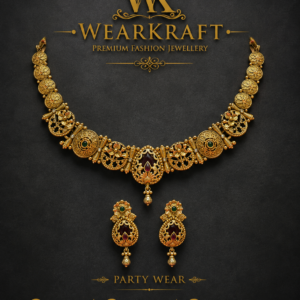 Antique Traditional Necklace & Earrings Set