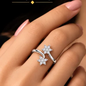 925 sterling silver finger ring.